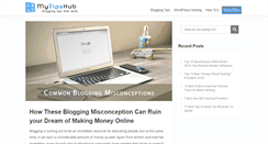 Desktop Screenshot of mytipshub.com